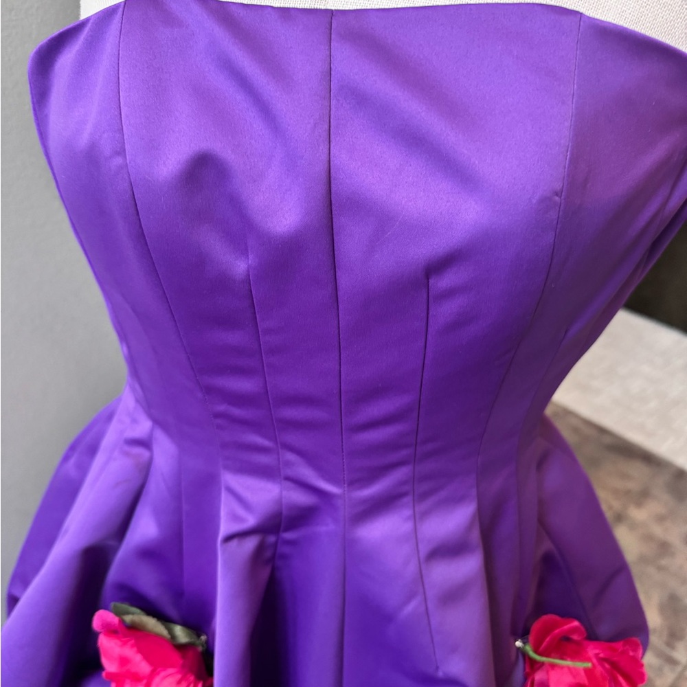 Purple Rose Betsey Johnson dress - Picture 2 of 11